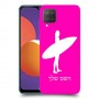 גלישה כיסוי מגן קשיח בעיצוב אישי עם השם שלך ל Samsung Galaxy M12 יחידה אחת סקרין מובייל