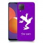 צפרדע טרופית כיסוי מגן קשיח בעיצוב אישי עם השם שלך ל Samsung Galaxy M12 יחידה אחת סקרין מובייל