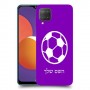 כדורגל - כדור כיסוי מגן קשיח בעיצוב אישי עם השם שלך ל Samsung Galaxy M12 יחידה אחת סקרין מובייל