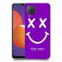 סמיילי כיסוי מגן קשיח בעיצוב אישי עם השם שלך ל Samsung Galaxy M12 יחידה אחת סקרין מובייל