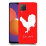 תרנגול כיסוי מגן קשיח בעיצוב אישי עם השם שלך ל Samsung Galaxy M12 יחידה אחת סקרין מובייל