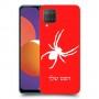 עכביש כיסוי מגן קשיח בעיצוב אישי עם השם שלך ל Samsung Galaxy M12 יחידה אחת סקרין מובייל