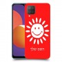 שמש כיסוי מגן קשיח בעיצוב אישי עם השם שלך ל Samsung Galaxy M12 יחידה אחת סקרין מובייל