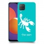 עקרב כיסוי מגן קשיח בעיצוב אישי עם השם שלך ל Samsung Galaxy M12 יחידה אחת סקרין מובייל
