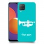 חצוצרה כיסוי מגן קשיח בעיצוב אישי עם השם שלך ל Samsung Galaxy M12 יחידה אחת סקרין מובייל