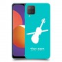 כינור כיסוי מגן קשיח בעיצוב אישי עם השם שלך ל Samsung Galaxy M12 יחידה אחת סקרין מובייל