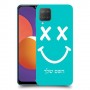 סמיילי כיסוי מגן קשיח בעיצוב אישי עם השם שלך ל Samsung Galaxy M12 יחידה אחת סקרין מובייל