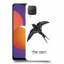 ציפור לבלוע כיסוי מגן קשיח בעיצוב אישי עם השם שלך ל Samsung Galaxy M12 יחידה אחת סקרין מובייל