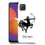 קשת כיסוי מגן קשיח בעיצוב אישי עם השם שלך ל Samsung Galaxy M12 יחידה אחת סקרין מובייל