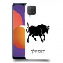 שור כיסוי מגן קשיח בעיצוב אישי עם השם שלך ל Samsung Galaxy M12 יחידה אחת סקרין מובייל