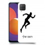 רץ כיסוי מגן קשיח בעיצוב אישי עם השם שלך ל Samsung Galaxy M12 יחידה אחת סקרין מובייל