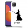 סמוראי כיסוי מגן קשיח בעיצוב אישי עם השם שלך ל Samsung Galaxy M12 יחידה אחת סקרין מובייל