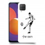 שחקן כדורגל כיסוי מגן קשיח בעיצוב אישי עם השם שלך ל Samsung Galaxy M12 יחידה אחת סקרין מובייל