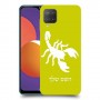 עקרב כיסוי מגן קשיח בעיצוב אישי עם השם שלך ל Samsung Galaxy M12 יחידה אחת סקרין מובייל