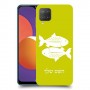 דגים כיסוי מגן קשיח בעיצוב אישי עם השם שלך ל Samsung Galaxy M12 יחידה אחת סקרין מובייל
