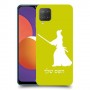 סמוראי כיסוי מגן קשיח בעיצוב אישי עם השם שלך ל Samsung Galaxy M12 יחידה אחת סקרין מובייל