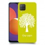 עץ כיסוי מגן קשיח בעיצוב אישי עם השם שלך ל Samsung Galaxy M12 יחידה אחת סקרין מובייל