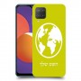 עולם כיסוי מגן קשיח בעיצוב אישי עם השם שלך ל Samsung Galaxy M12 יחידה אחת סקרין מובייל