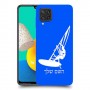 גלישת מפרש כיסוי מגן קשיח בעיצוב אישי עם השם שלך ל Samsung Galaxy M32 יחידה אחת סקרין מובייל