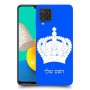 כתר מלכותי כיסוי מגן קשיח בעיצוב אישי עם השם שלך ל Samsung Galaxy M32 יחידה אחת סקרין מובייל