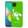 עקרב כיסוי מגן קשיח בעיצוב אישי עם השם שלך ל Samsung Galaxy M32 יחידה אחת סקרין מובייל