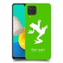 צפרדע טרופית כיסוי מגן קשיח בעיצוב אישי עם השם שלך ל Samsung Galaxy M32 יחידה אחת סקרין מובייל