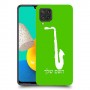 סקספון כיסוי מגן קשיח בעיצוב אישי עם השם שלך ל Samsung Galaxy M32 יחידה אחת סקרין מובייל