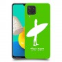 גלישה כיסוי מגן קשיח בעיצוב אישי עם השם שלך ל Samsung Galaxy M32 יחידה אחת סקרין מובייל