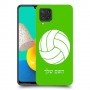 כדורעף - כדור כיסוי מגן קשיח בעיצוב אישי עם השם שלך ל Samsung Galaxy M32 יחידה אחת סקרין מובייל