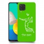 שחקן כדורעף כיסוי מגן קשיח בעיצוב אישי עם השם שלך ל Samsung Galaxy M32 יחידה אחת סקרין מובייל