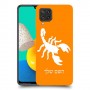 עקרב כיסוי מגן קשיח בעיצוב אישי עם השם שלך ל Samsung Galaxy M32 יחידה אחת סקרין מובייל