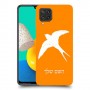 ציפור לבלוע כיסוי מגן קשיח בעיצוב אישי עם השם שלך ל Samsung Galaxy M32 יחידה אחת סקרין מובייל