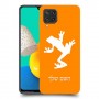 צפרדע טרופית כיסוי מגן קשיח בעיצוב אישי עם השם שלך ל Samsung Galaxy M32 יחידה אחת סקרין מובייל
