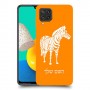זברה כיסוי מגן קשיח בעיצוב אישי עם השם שלך ל Samsung Galaxy M32 יחידה אחת סקרין מובייל
