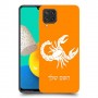 עקרב כיסוי מגן קשיח בעיצוב אישי עם השם שלך ל Samsung Galaxy M32 יחידה אחת סקרין מובייל