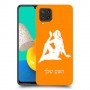 בתולה כיסוי מגן קשיח בעיצוב אישי עם השם שלך ל Samsung Galaxy M32 יחידה אחת סקרין מובייל