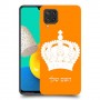 כתר מלכותי כיסוי מגן קשיח בעיצוב אישי עם השם שלך ל Samsung Galaxy M32 יחידה אחת סקרין מובייל