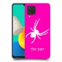 עכביש כיסוי מגן קשיח בעיצוב אישי עם השם שלך ל Samsung Galaxy M32 יחידה אחת סקרין מובייל