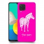 זברה כיסוי מגן קשיח בעיצוב אישי עם השם שלך ל Samsung Galaxy M32 יחידה אחת סקרין מובייל