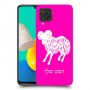 טלה כיסוי מגן קשיח בעיצוב אישי עם השם שלך ל Samsung Galaxy M32 יחידה אחת סקרין מובייל