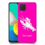 סרטן כיסוי מגן קשיח בעיצוב אישי עם השם שלך ל Samsung Galaxy M32 יחידה אחת סקרין מובייל