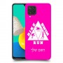 טריאתלון כיסוי מגן קשיח בעיצוב אישי עם השם שלך ל Samsung Galaxy M32 יחידה אחת סקרין מובייל