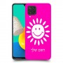 שמש כיסוי מגן קשיח בעיצוב אישי עם השם שלך ל Samsung Galaxy M32 יחידה אחת סקרין מובייל