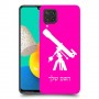 טלסקופ כיסוי מגן קשיח בעיצוב אישי עם השם שלך ל Samsung Galaxy M32 יחידה אחת סקרין מובייל
