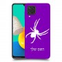 עכביש כיסוי מגן קשיח בעיצוב אישי עם השם שלך ל Samsung Galaxy M32 יחידה אחת סקרין מובייל