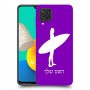 גלישה כיסוי מגן קשיח בעיצוב אישי עם השם שלך ל Samsung Galaxy M32 יחידה אחת סקרין מובייל