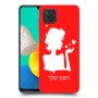 אישה אהבה כיסוי מגן קשיח בעיצוב אישי עם השם שלך ל Samsung Galaxy M32 יחידה אחת סקרין מובייל