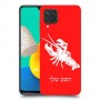 סרטן כיסוי מגן קשיח בעיצוב אישי עם השם שלך ל Samsung Galaxy M32 יחידה אחת סקרין מובייל