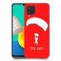 צניחה חופשית כיסוי מגן קשיח בעיצוב אישי עם השם שלך ל Samsung Galaxy M32 יחידה אחת סקרין מובייל