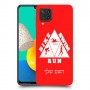 טריאתלון כיסוי מגן קשיח בעיצוב אישי עם השם שלך ל Samsung Galaxy M32 יחידה אחת סקרין מובייל